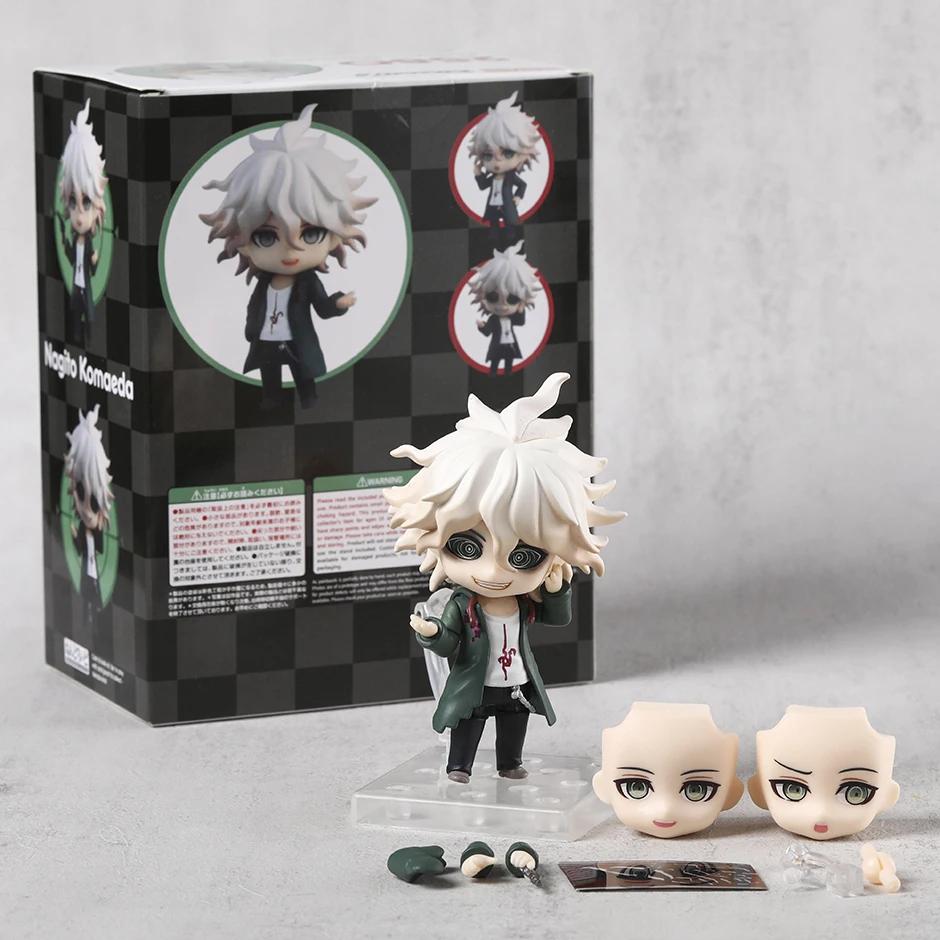 Danganronpa 2580 Nagito Komaeda Q Anime Actionfigur Modell Spielzeug Gesichtswechsel Montage Niedliche Spielzeuge