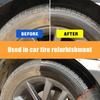Bil Plaståterställare Tillbaka Till Svart Glans Auto Interiör Läder & Panel Förnyelse Vax Beläggningsmedel Autopolish Och Reparationsbeläggning
