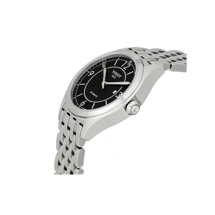 TISSOT Automatic Mechanical Movement 50 meter Water Resistance Men's Watches Watch 32mm Black Dial T038.207.11.057.01