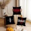 S-Slipknot Heavy Mental Music Pillow Case Suitable For Bedrooms Living Rooms Cars Home Decoration