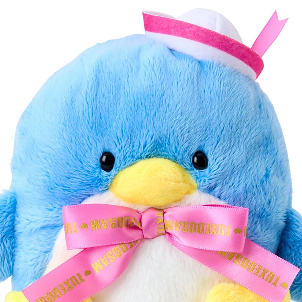 Sanrio Tuxedo Sam Plush Toy Character Awards Second Round Logo Ribbon Suitable for Ages 3 and Up 747432