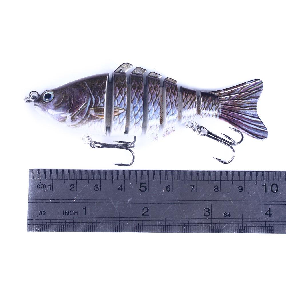 Wobblers Multi-section Fishing Lure Minnow Jointed Isca Artificial Hard Bait Crankbait Trolling Bass Pike Perch Tackle