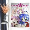 Lucky Star Comedy Anime Hippie Wall Hanging Tapestries For Living Room Home Dorm Decor Art Home Decor