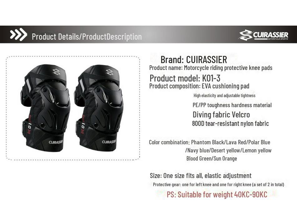 Yixiang Offroad-Motorrad-Knieschützer: Schutzausrüstung für Fahrer