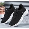 Men's Shoes, Fly Woven Mesh Breathable Single Shoe, Soft Sole Comfortable Casual Shoes for Men