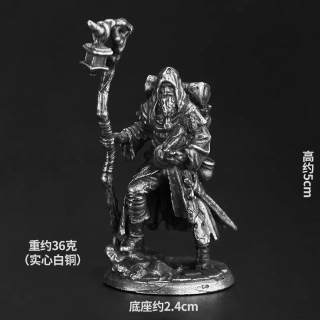 Metal Soldier Action Figure Miniature Board Game Model Desktop Ornament Collection Toy Gift