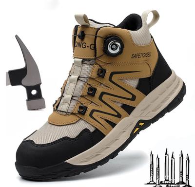 Safety Boots Men Work Indestructible Shoes Sneakers Steel Toe Protective Boots Anti-smash Anti-puncture Work Tactical Boots