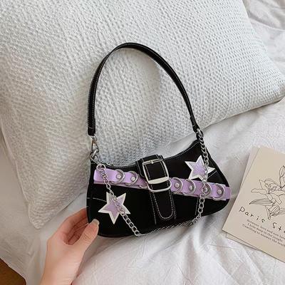 Niche Design Baguette Bag Women'S Tide Sweet Cool Babes Premium Feeling Armpit Bag
