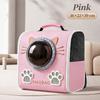 Breathable Mesh Space Capsule Cat Backpack Transparent Window Cat Travel Bag  Outdoor Walking