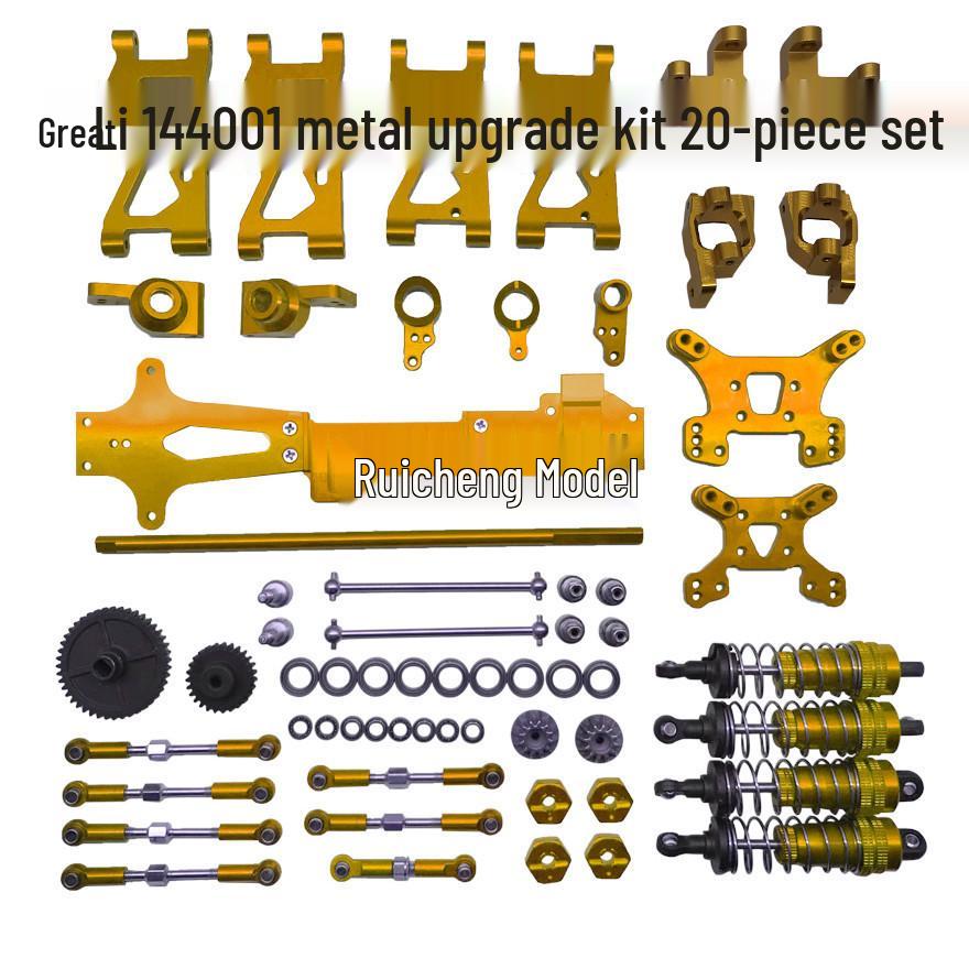 Weili RC Car Metal Upgrade Kit for Models 144010, 144002, 144001