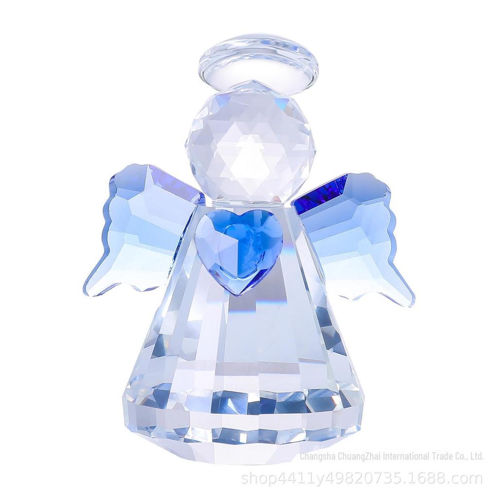 Crystal Angel Ornament - Creative Gift for Birthdays and Weddings