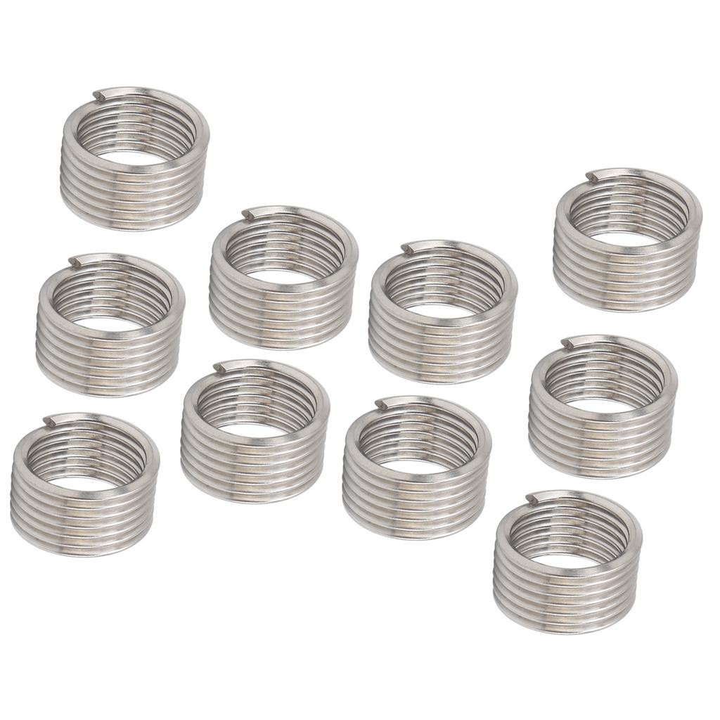 10 ks Závitových opravných vložek Ochranná pouzdra z ocelového drátu Kování M18 x 21D