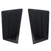 Rear Window Decorative Louvers for 2003-2007 Mazda 3 - Black Triangle Design