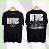 Camiseta da Turnê Norte-Americana dos Deftones 2025 com The Mars Volta e Fleshwater