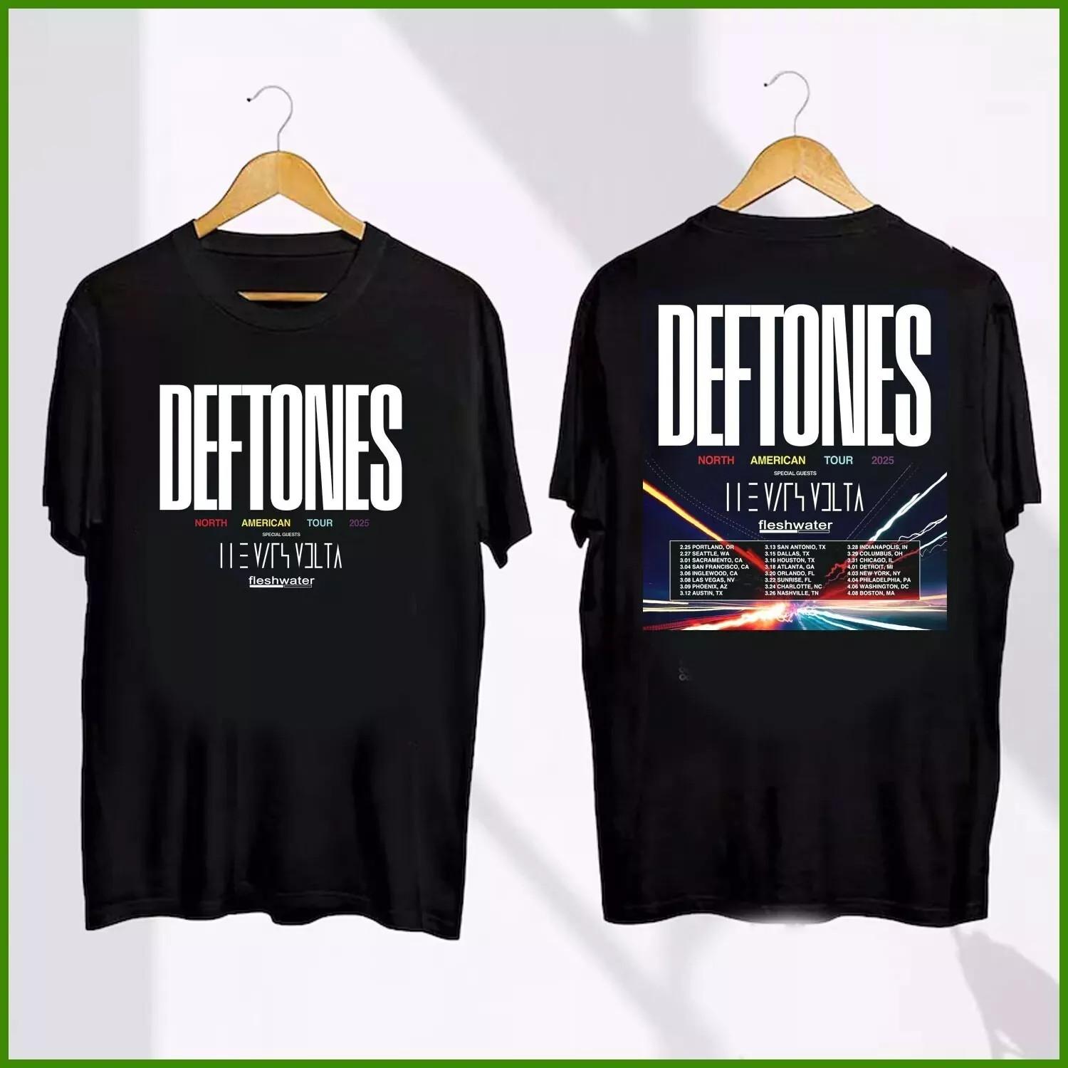 

2025 Deftones Североамериканский тур с The Mars Volta и Fleshwater Футболка L