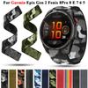 Cinturino in Nylon a Ciclo 22 26mm Per Garmin Fenix 8pro 8 E 7X 7 6X 6 Pro 5X 5 Plus 3 3HR Smart Watch Cinturino Epix Enduro 3 2 Braccialetto