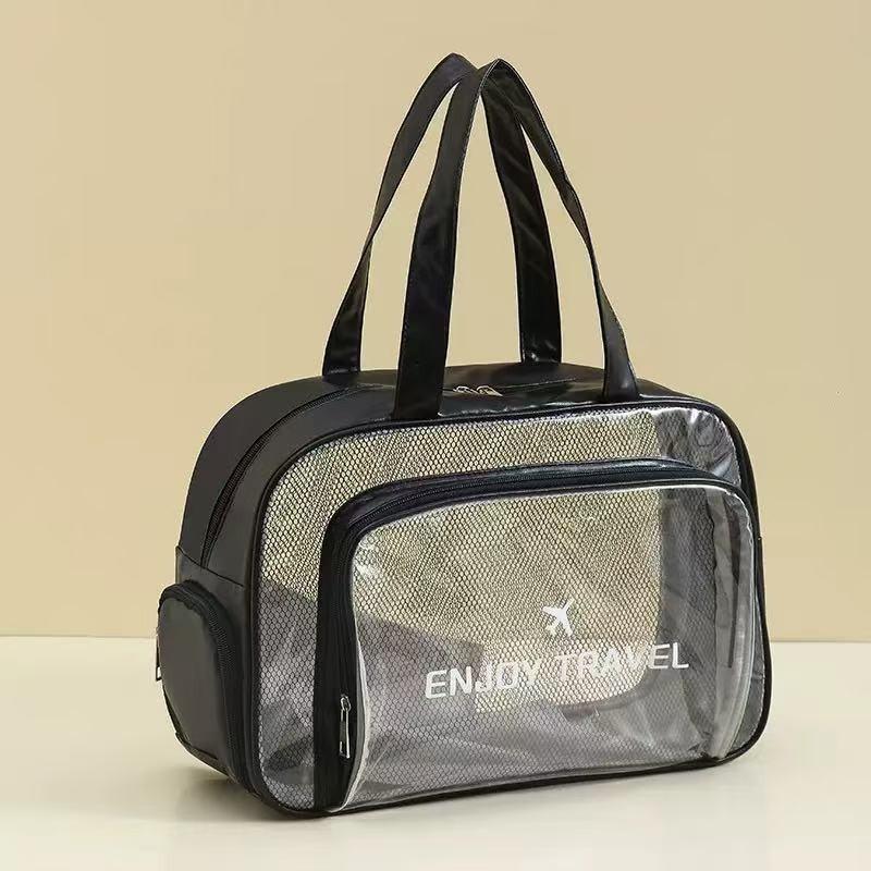 Large Capacity Wet/Dry Swim and Fitness Bag with Shoe Compartment, Toiletry, and Makeup Storage