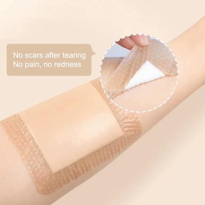 Hydrokoloidní adhezivní obvaz na rány 9 velikostí sterilní náplast na hojení proleženin podložka pro péči o rány pěnová obvazová náplast