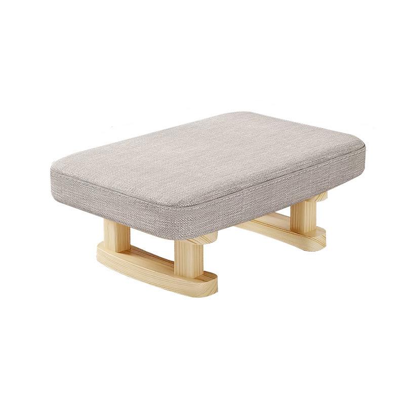 1Pc Creative Sofa Small Wood Living Room Chair Stool Foot Rest