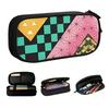 Student Zipper Pencil Case Polyester, Double Pencil Case Stationery Case Pencil Case Wish