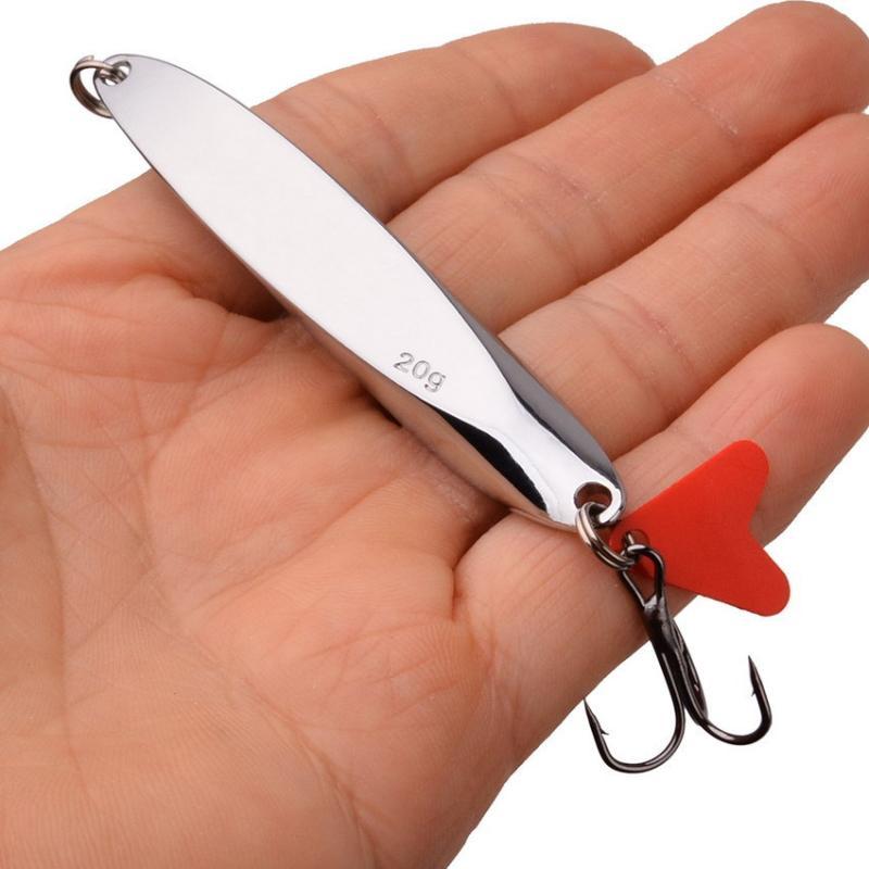 Fishing Spoon Lures High Reflective Die Cast Metal 1/3 PCS Sharp Hooks Perfect for Outdoor Fishing Camping Gifts