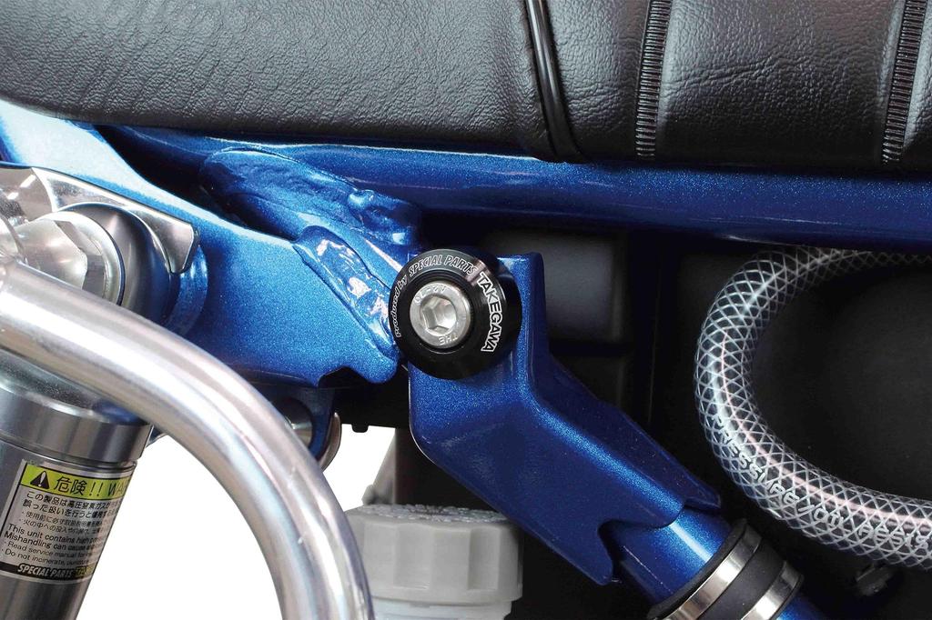 Special Parts Takekawa Bolt Retainer Set, 2 Pieces 1 Set, Black Anodized 00-00-2848