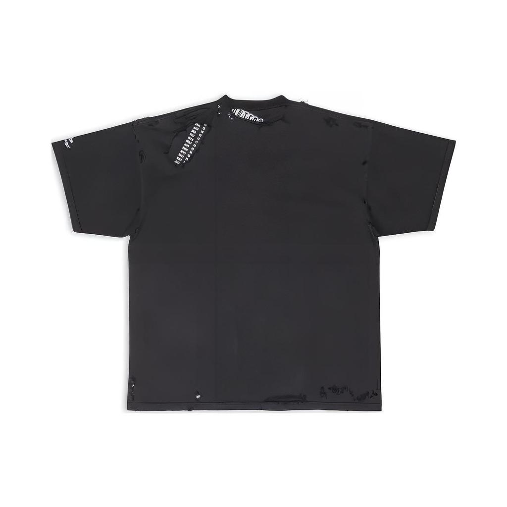 Balenciaga T Shirt Unisex Black 704056TMVA59034