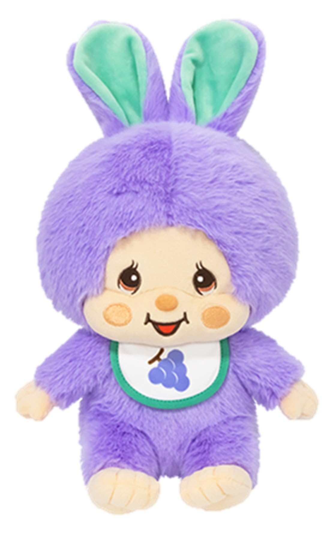 Monchichi Plush Toy, Fruit Design, Large Size (L), Extra Large, Grape Design, Chimutan, Approx. 36cm
