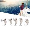 5PCS VIB Fishing Blade Lure Metal Fishing Lures Durable Swimbaits Crankbaits  For Trout
