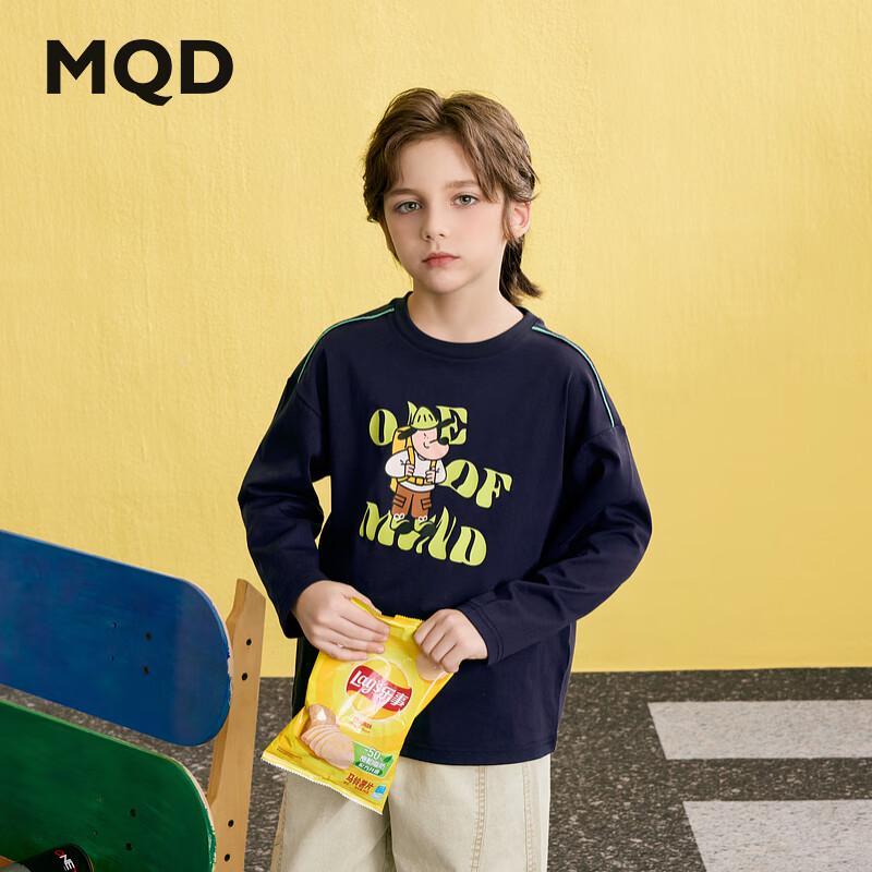 MQD Boys  Long Sleeve Cartoon T-Shirt 110cm