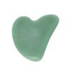 Gua Sha Facial Tool Natural Jade Stone Guasha Massage Board for Face Relieve TensionsPeach Heart