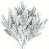 DIY Crafts Artificial Pine Needles Festive Arrangements 10.6 approx. 27cm Effortless Maintenance Indoor Outdoor Decoration
