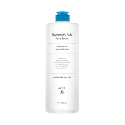 AVCA Low Molecular Hyaluronic Acid Large Capacity Pore Toner (1000ml)