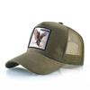 Fashion Trucker Caps With Embroidery Eagle Patch Four Seasons Snapback Baseball Cap For Men Women Adjustable Visor Hat