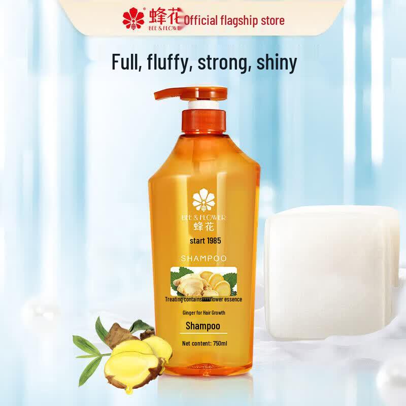 BEE&FLOWER Ginger & Hops Hair Strengthening Shampoo