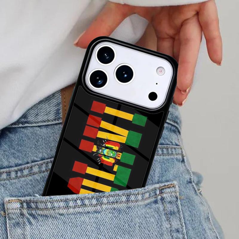 Bolivia Flag Phone Case for iPhone 16e 15 14 13 12 17 Pro Max Plus Air 17pro Cover Coque