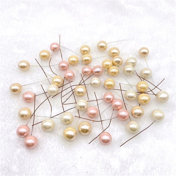 Christmas Tree Ornaments: Red, Golden, Silver Berries (8mm) & Macaron Color Foam Berries (15mm)