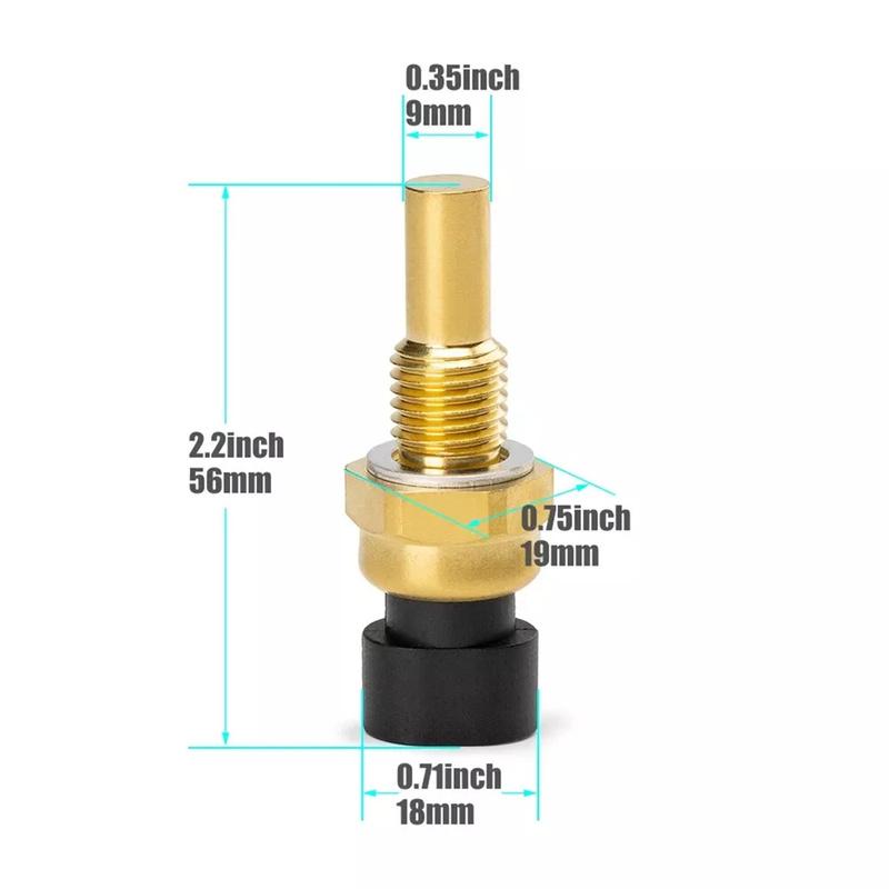 New Engine Coolant Temperature Sender Temp Sensor 15326388 For GMC Sierra 1500 2500 3500