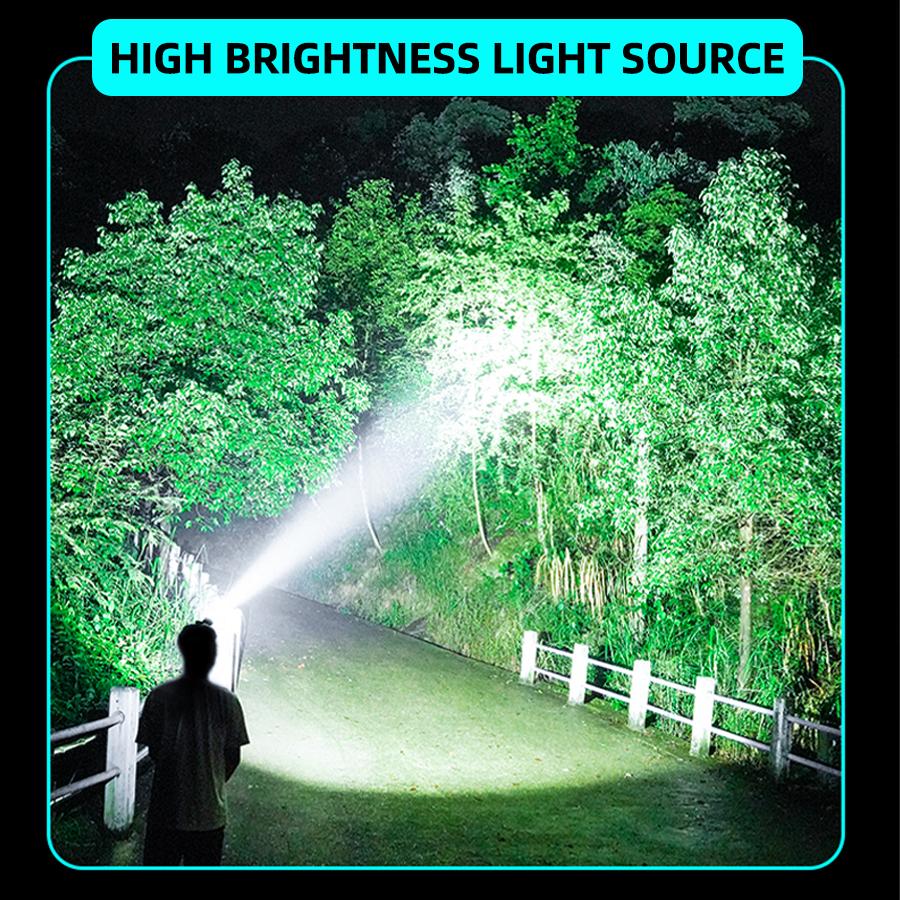 Powerful 3LED Motion Sensor Headlamp Rechargeable Head Flashlight Built In Battery Outdoor Portable Camping Fishing Headlight