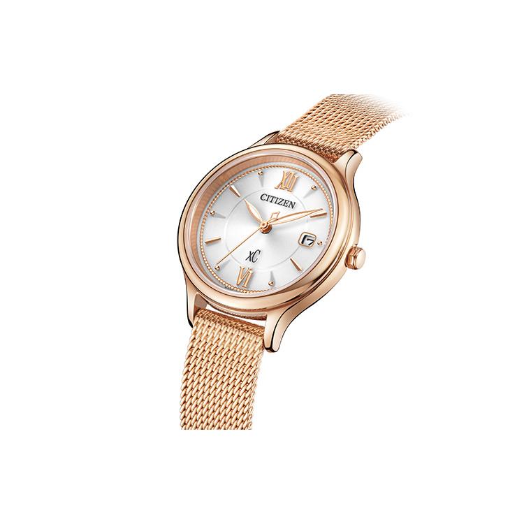 Citizen Light Powered Quartz Movement Stainless Steel Strap Watch Women's Watch White Dial EW2637-59A