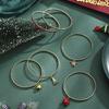 Christmas Ornaments Elk Christmas Tree Alloy Bracelet Bracelet Women's Christmas Bells Bracelet Set