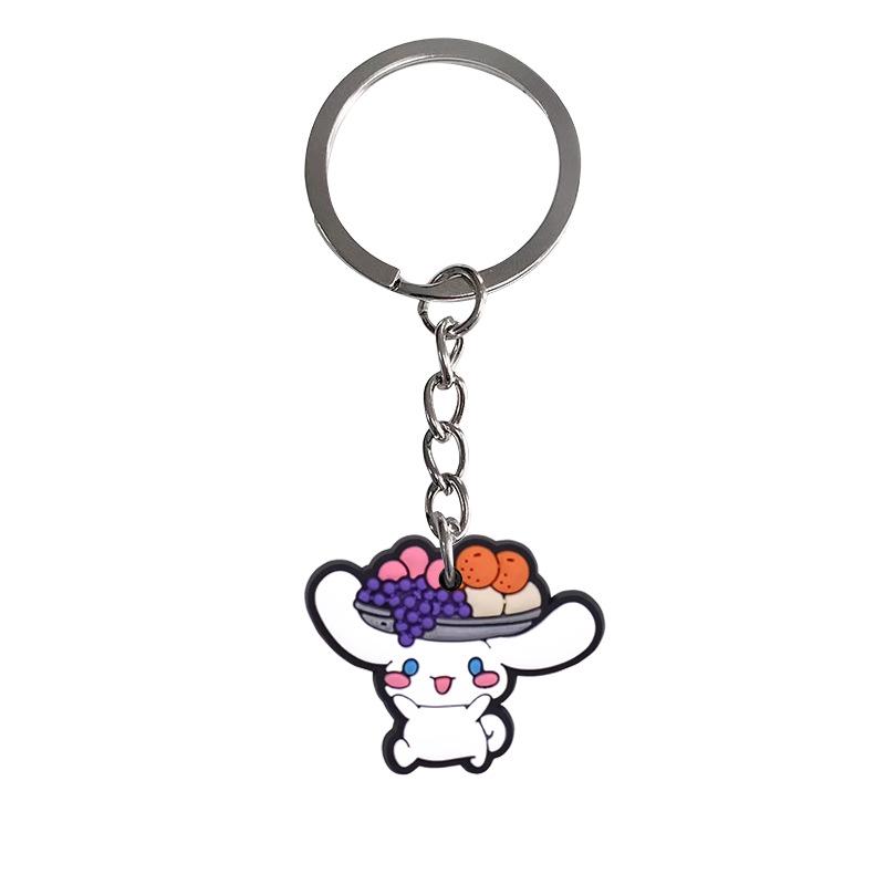 Школьный брелок Cinnamoroll: Мягкий ПВХ Брелок Подвеска Украшение