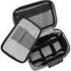 Smell Proof Bag, Odor Eliminator Travel Storage Case, Lock Box Bag with Combination Lock, Grey