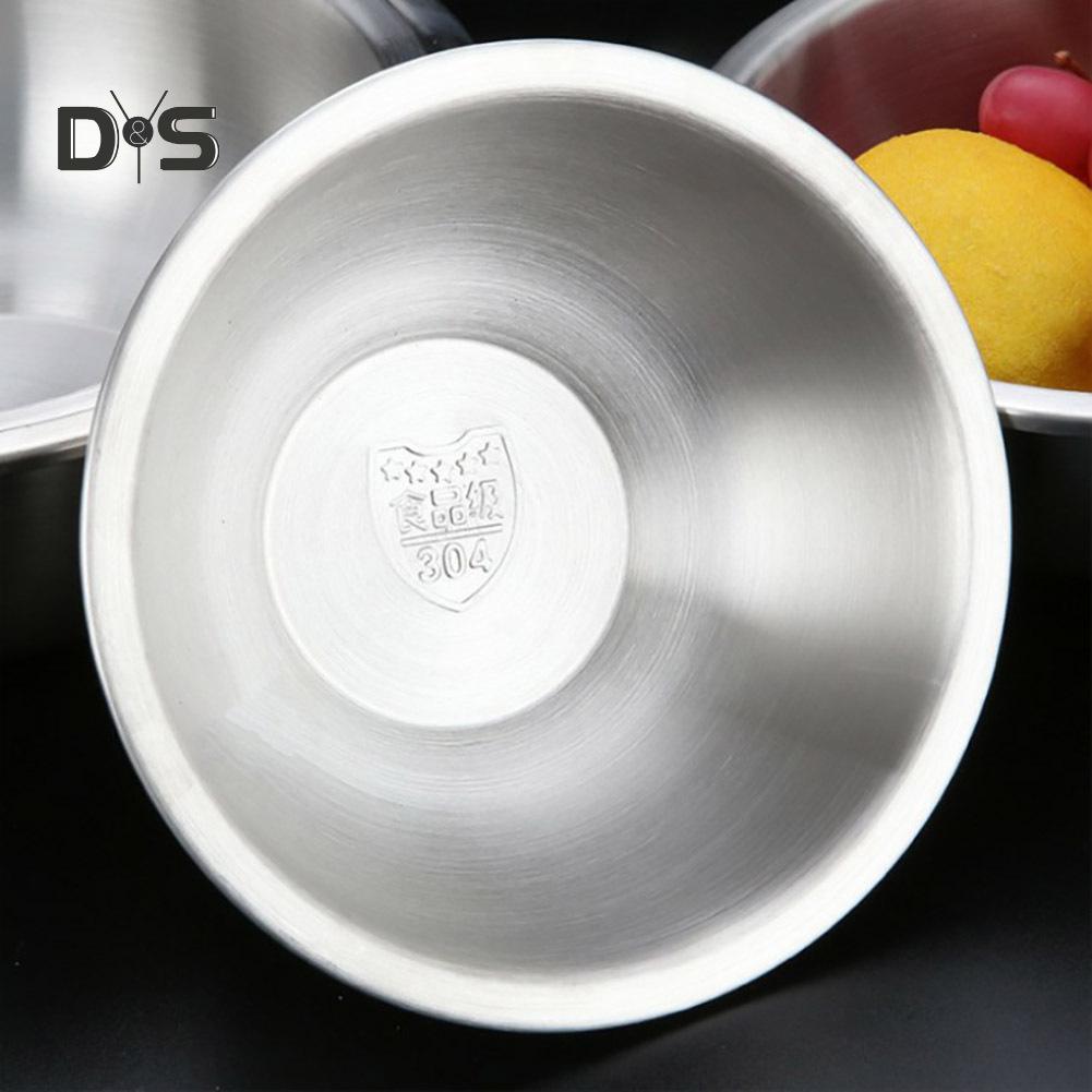 Round Thicken Salad Baking Egg Mixing Bowl Home Utensil