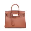 Silver Buckle Togo Small Pattern, Genuine Leather Foreign Trade New First Layer Cowhide High-end Large-capacity Handbag Women's Big Bag