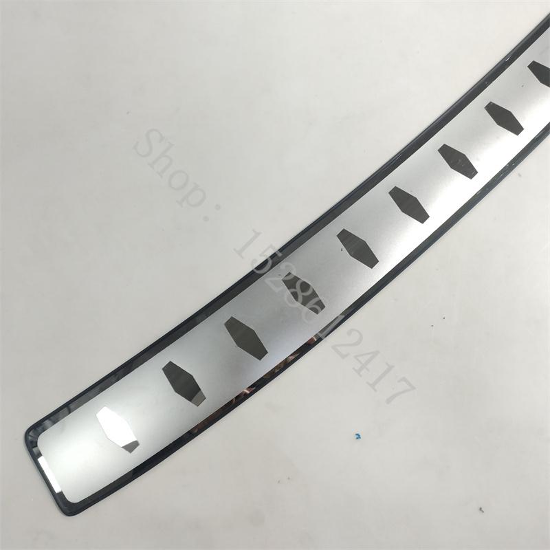 For Volvo XC60 2018 ~2025 Stainless Steel Car Door Rear Bumper Protector Sill Trunk Tread Plate Trim Car styling