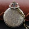 Bronze Classic Wukong Monkey Character Men's and Women's Quartz Pocket Watch Vintage Necklace Pendant Best Festival Gift