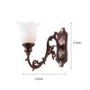 2 Pieces Miniature Street Lights Hanging Lamp Ornament Toy Accessory 1:12 Vintage Wall Models