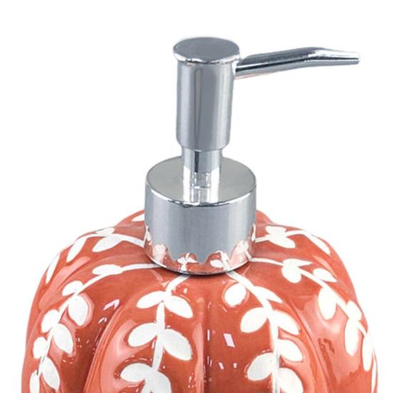 2Pcs 460ML Halloween Pumpkin Liquid Soap Dispenser Shampoo Body Hand Wash Shower Gel Facial Cleanser Container Bathroom Refillable Empty Press