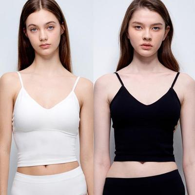 Horaho Bamboo No-Wire Seamless Crop Bra Top
